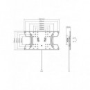 Soporte de Pared Reflecta PLANOLED 65-4020T para TV de 32-65" Negro