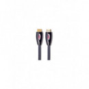 Cable HDMI DCU 30501021 Macho a Macho, 0.5 Metros, Metal Premium 2.0