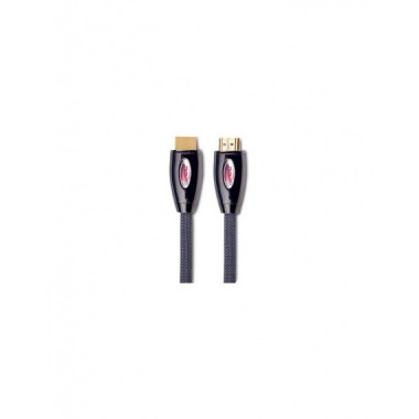 Cable HDMI DCU 30501021 Macho a Macho, 0.5 Metros, Metal Premium 2.0