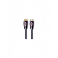 Cable HDMI DCU 30501021 Macho a Macho, 0.5 Metros, Metal Premium 2.0