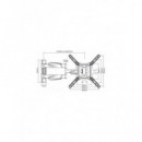 Reflecta 23117 FLEXO 55-4040T - Soporte de Pared para TV 23-55 Pulgadas, Negro