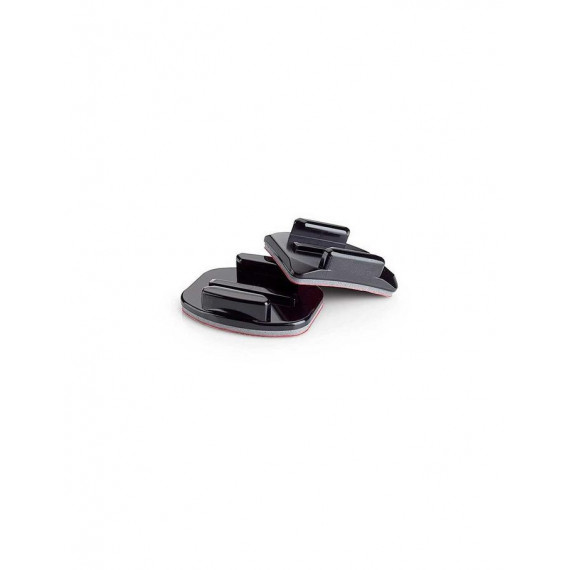 GoPro AACFT-001 Soportes Adhesivos Curvos + Planos (3 Unidades), Negro