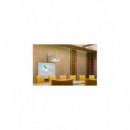 Reflecta Vesta 120RA Soporte de Pared para Proyector, Ajustable 80-120 cm, Plata