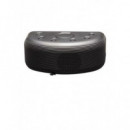Radio Reloj Digital Denver CR-430 con Pantalla LED Roja y Alarma Negro