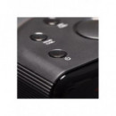 Radio Reloj Digital Denver CR-430 con Pantalla LED Roja y Alarma Negro