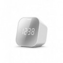 Reloj Despertador Digital Philips TAR4406/12 Blanco con Radio FM
