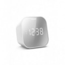 Reloj Despertador Digital Philips TAR4406/12 Blanco con Radio FM