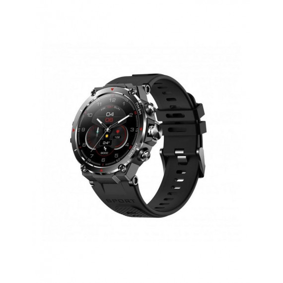 Smartwatch DCU 34157080 GPS y Pantalla AMOLED HD Negro