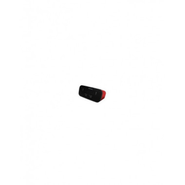 Radio Reloj Despertador AIWA CRU19 con Carga 2xUSB Rojo