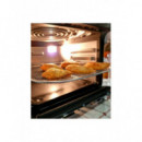 Freidora de Aire Sytech SYAF1200, 12 Litros, Control Táctil, 9 Programaciones, 1700W