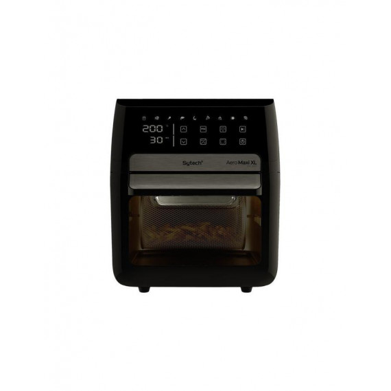 Freidora de Aire Sytech SYAF1100D, 12 Litros, Control Táctil, 9 Programas, 1700W