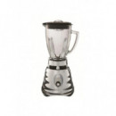 Batidora Oster OBL-245X, 600W, Vaso de Cristal 1.25L
