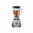 Batidora Oster OBL-245X, 600W, Vaso de Cristal 1.25L