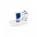 Máquina de Coser Eléctrica Tristar con 38 Patrones, Mesa Removible e Iluminación LED - Blanco