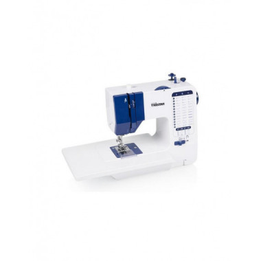 M&aacute;quina de Coser El&eacute;ctrica Tristar con 38 Patrones, Mesa Removible e Iluminaci&oacute;n LED - Blanco
