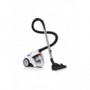 Aspiradora Tristar Cyclone SZ-4116, 700W, sin bolsa y 2L, Blanco