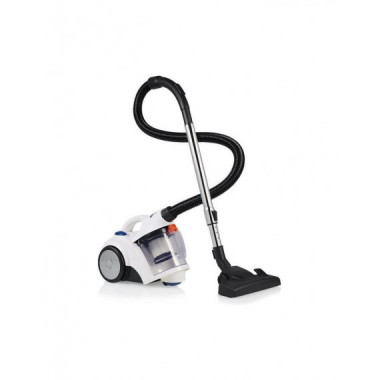 Aspiradora Tristar Cyclone SZ-4116, 700W, sin bolsa y 2L, Blanco
