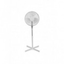 Ventilador de Pie Tristar VE-5898 Blanco con Mando a Distancia