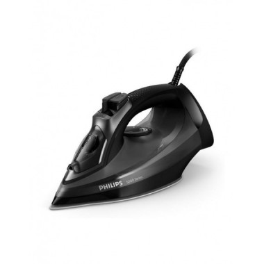 Plancha de Vapor Philips Serie 5000 DST5040/80, 2600W, Suela SteamGlide Plus