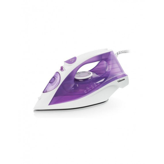 Plancha de Vapor Tristar ST-8350, 2200W, Suela Cerámica, 0.26L, Vapor Vertical, Morado