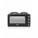 Horno de Convección Tristar OV-1443m con 2 Placas de Cocción, Negro