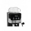 Máquina Espresso Tristar CM-2278, 1,25 L, 1100 W, Color Negro