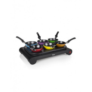 Kit Wok Tristar BP-2827, 1000W, Multicolor