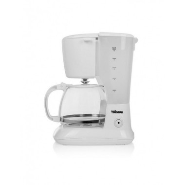 Cafetera El&eacute;ctrica de Filtro Tristar CM-1252, 1.25L, 750W, Blanca