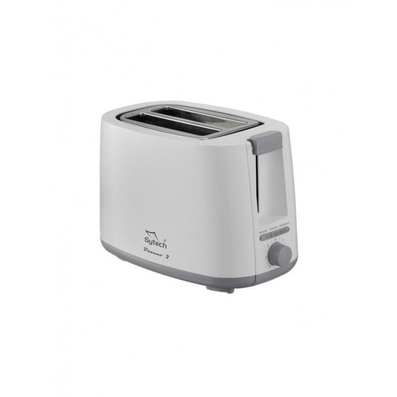 Tostadora Sytech TS42, 750W, 2 Ranuras, Blanco