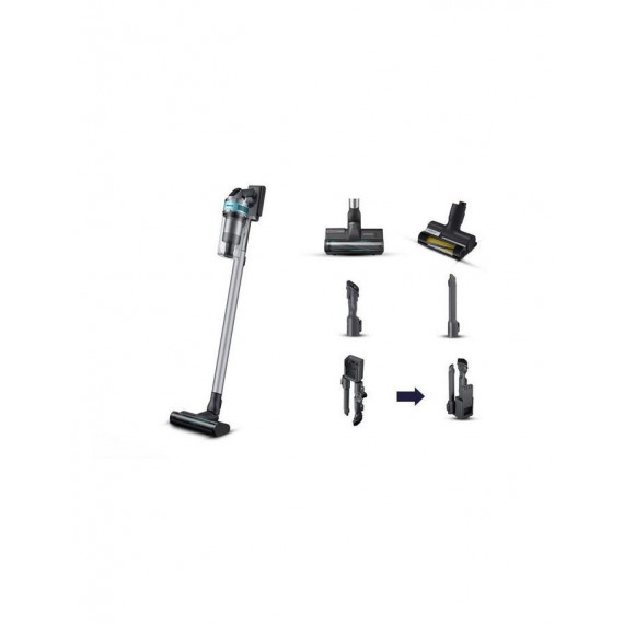 Aspiradora de Mano Samsung VS20B75AGR1, Sin Bolsa, Negro/Menta