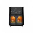 Freidora de Aire Sytech SYAF710, 7.1 Litros, 1700W, Panel Táctil Negro