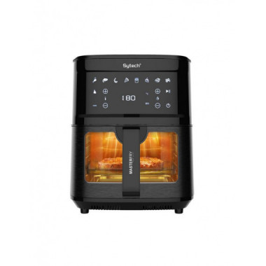 Freidora de Aire Sytech SYAF710, 7.1 Litros, 1700W, Panel T&aacute;ctil Negro
