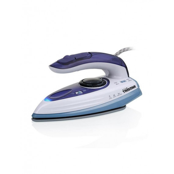 Plancha a Vapor Tristar ST-8152, Suela de Cerámica, 1100W, Azul