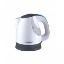 Hervidora Sytech SYHV26BL Sin Cable 1.6L, Base Giratoria, Blanco
