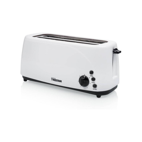 Tostadora TRISTAR BR-1053 1400W con 2 Ranuras Largas y 7 Niveles