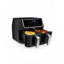 Freidora de Aire Tristar FR-6970 Doble Cesta, 9L, 1800W, Negro