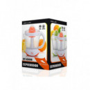 Exprimidor Eléctrico Sytech SYEX05L, 1L, Rotación 2 Sentidos, 40W Blanco/Lima