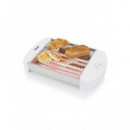 Tostadora Plana Tristar BR-2400, 400W, Blanco y Acero Inoxidable