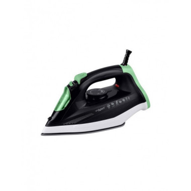 Plancha de Vapor Sytech PV21, 2200W, Color Negro/Verde