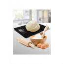 Báscula de Cocina Digital Sytech SYBS516 Foodeasy, Negra