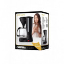 Cafetera de Goteo Sytech SYDC16, 1.5 Litros, 800W, 10-12 Tazas, Negro