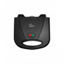 Sandwichera Sytech SY-SW35, 2 Compartimentos, 800W, Negro
