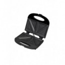 Sandwichera Sytech SY-SW35, 2 Compartimentos, 800W, Negro