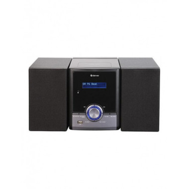 Microcadena Denver MDA-285 con CD, Bluetooth 5.0, Radio FM/DAB+ y USB, Negro