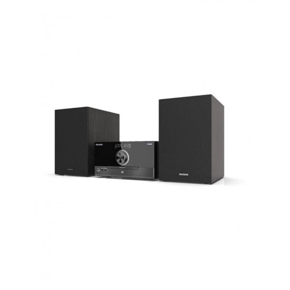Microcadena Aiwa MSBTU-600 con USB, CD, Bluetooth y Radio FM, 50W RMS, Negra