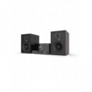 Microcadena Aiwa MSBTU-600 con USB, CD, Bluetooth y Radio FM, 50W RMS, Negra
