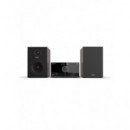 Microcadena Aiwa MSBTU-600 con USB, CD, Bluetooth y Radio FM, 50W RMS, Negra
