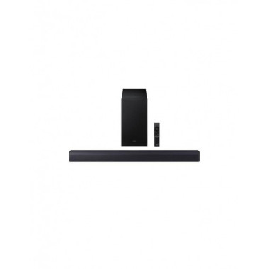 Barra de Sonido Samsung B450F Serie B 2.1 con Subwoofer y Dolby 2.0 (2025)