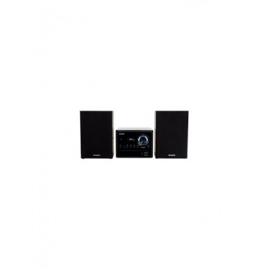 Microcadena Aiwa MCBT-350 Bluetooth USB CD FM 20W Negro