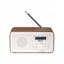 Radio Digital Denver DAB-30DW Madera Oscura DAB+/FM